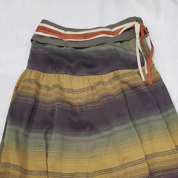 Sugar lips Elegant Multicolor A-Line Skirt - Picture 3 of 12